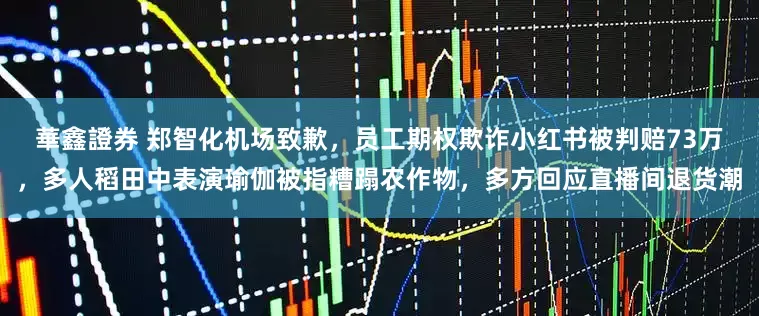 華鑫證券 郑智化机场致歉，员工期权欺诈小红书被判赔73万，多人稻田中表演瑜伽被指糟蹋农作物，多方回应直播间退货潮